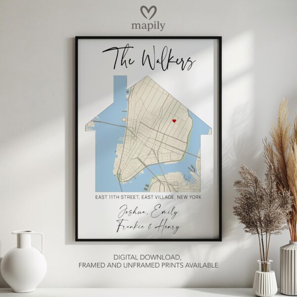 New Home Gift, Personalised Housewarming Gift