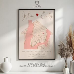Personalized Home Custom Map