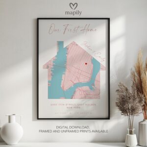 New Home Gift, Personalised Housewarming Gift