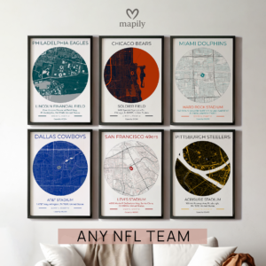 Any NFL Stadium Map
