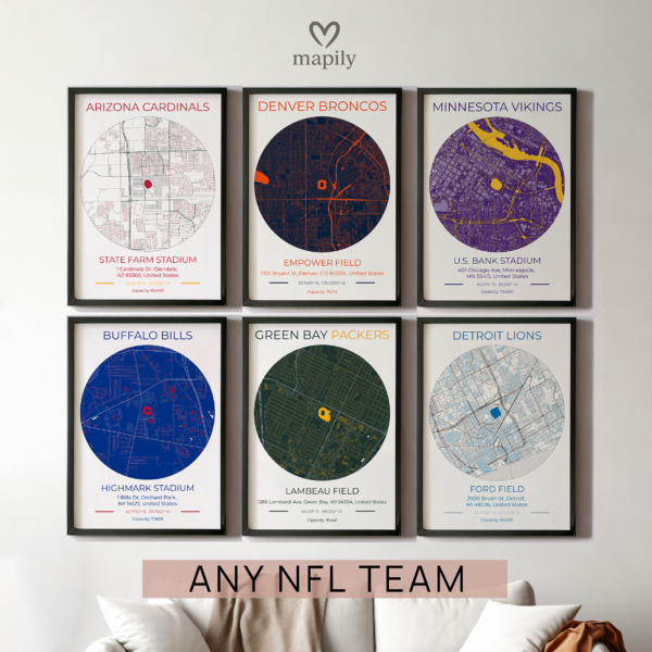 Any NFL Stadium Map - Image 3