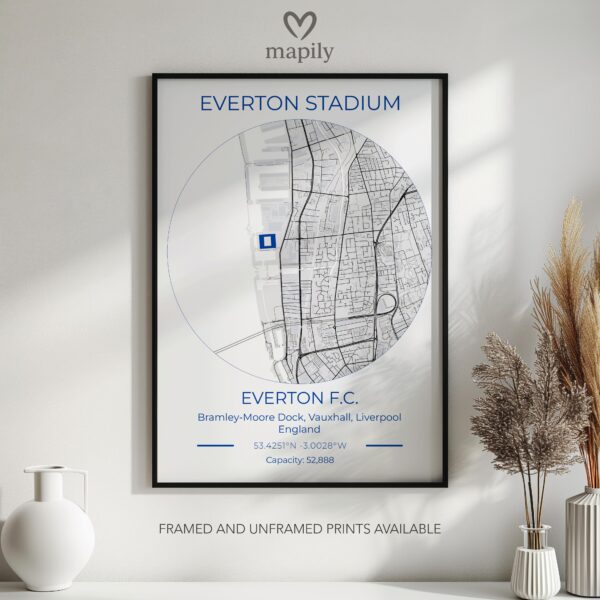 Everton Stadium Map - Image 2
