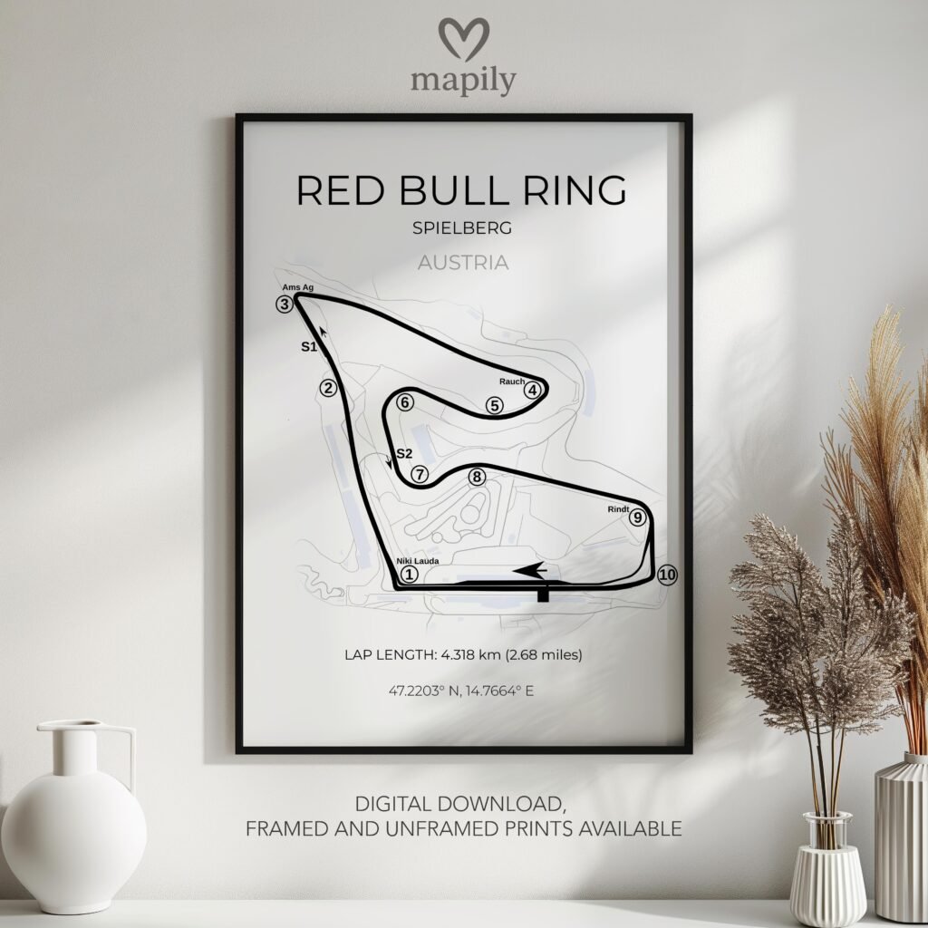 Red Bull Rin Red Bull Ring F1 - Mapily